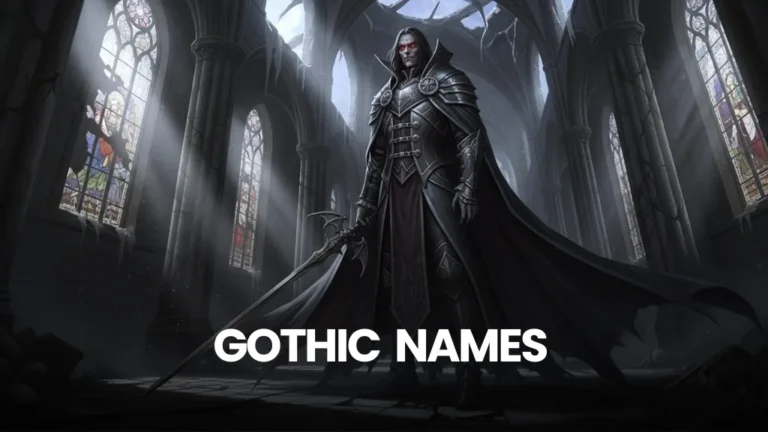 Gothic Names