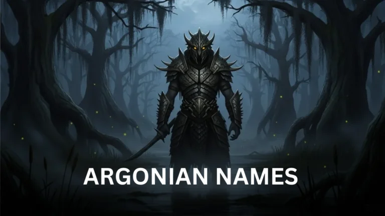 980+ Argonian Names: Unique, Funny, Mythical, Dark, Evil, Cool