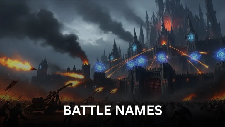 Battle Names