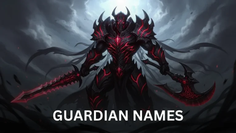Guardian Names