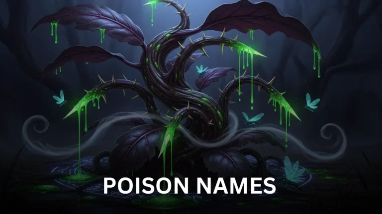 Poison Names